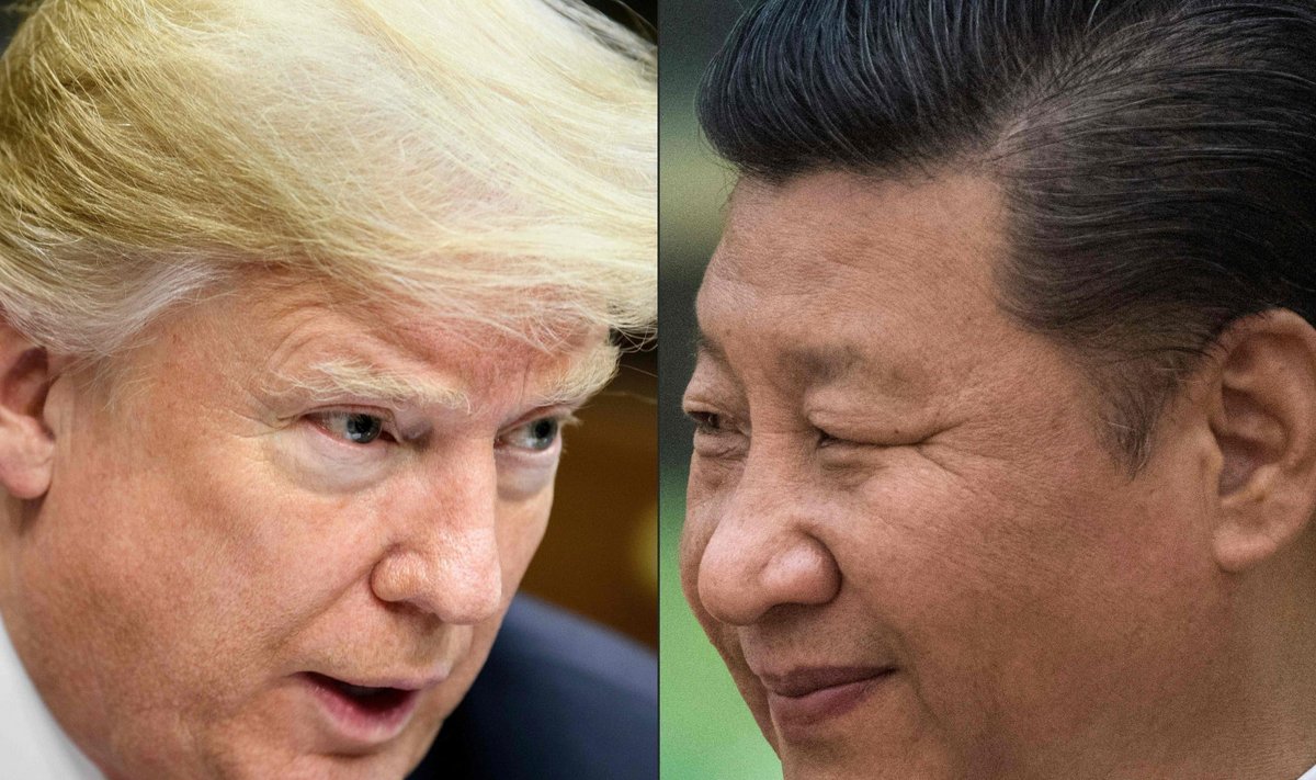  Xi Jinping ja Donald Trump
