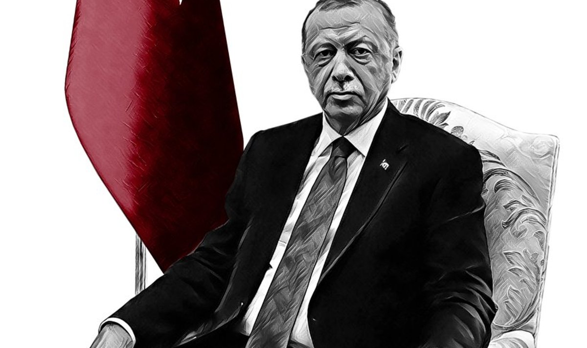 "Nad tapavad minu sõpru, järk-järgult," kirjeldab Fatih Güllü elu kodumaal. Pildil on Türgi president Recep Tayyip Erdoğan.