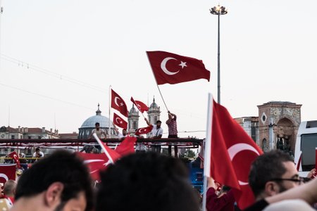 Istanbuli tänavapilt 17.07.2016