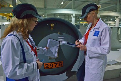 Инспекторы МАГАТЭ на заводе URENCO, Нидерланды