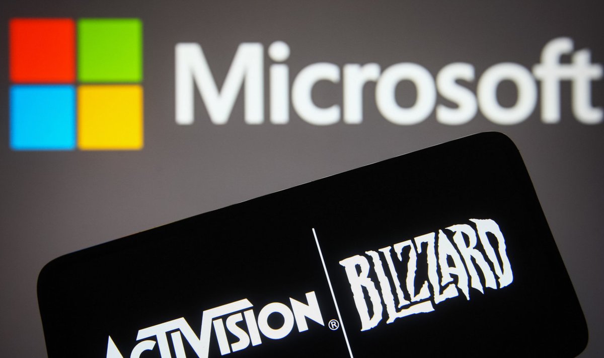 Microsoft omandas Activison Blizzardi 66 miljardi dollari eest.