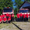 ФОТО: Прослужившую спасателям 44 года пожарную машину отправили в заслуженный отпуск