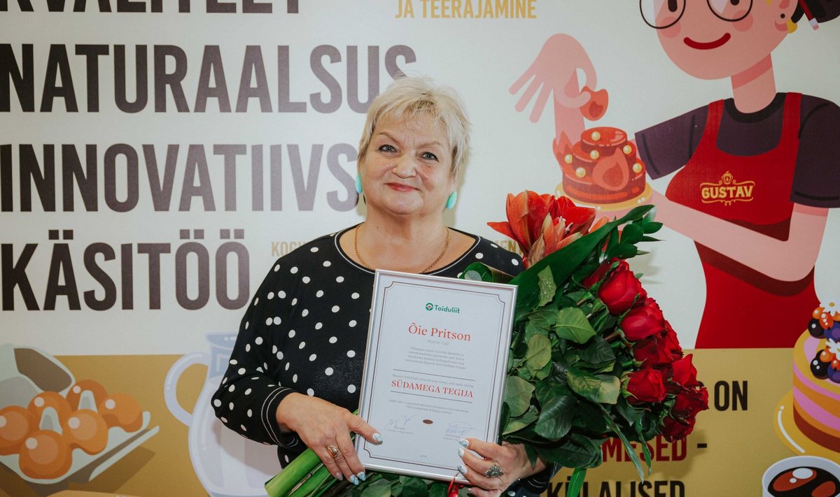 Eesti toidu Südamega Tegija 2019 - Õie Pritson