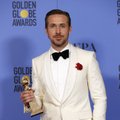 Parima meesnäitleja gloobusega pärjatud Ryan Gosling oli pressiga suhtlemiseks liiga šampanjane