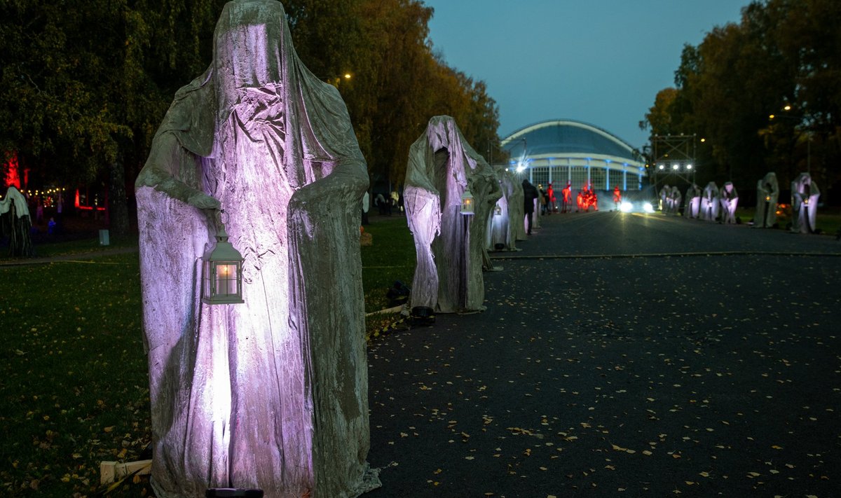 Halloweeni park Lauluväljakul