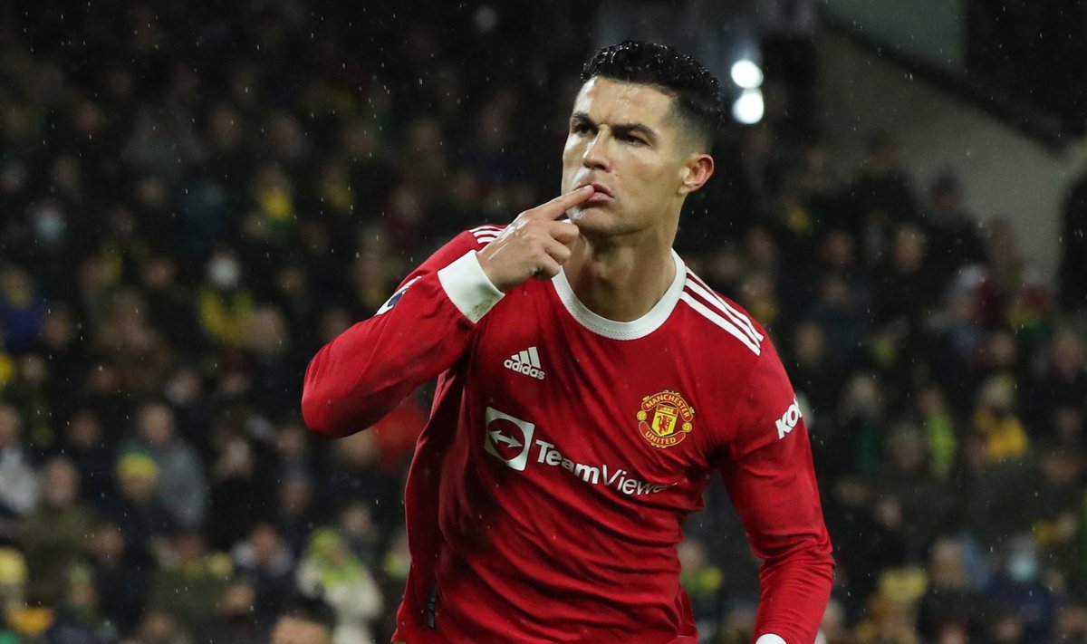 Cristiano Ronaldo värav tõi Manchester Unitedile võidu.