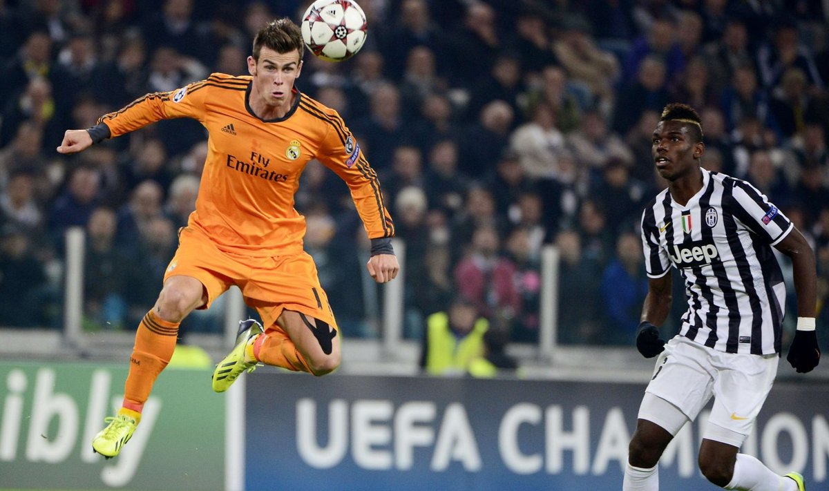 2013. aastal esindas Pogba veel Juventust, Bale aga juba Reali