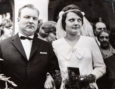 Liina ja Paul Kuusemäe oma pulmapäeval