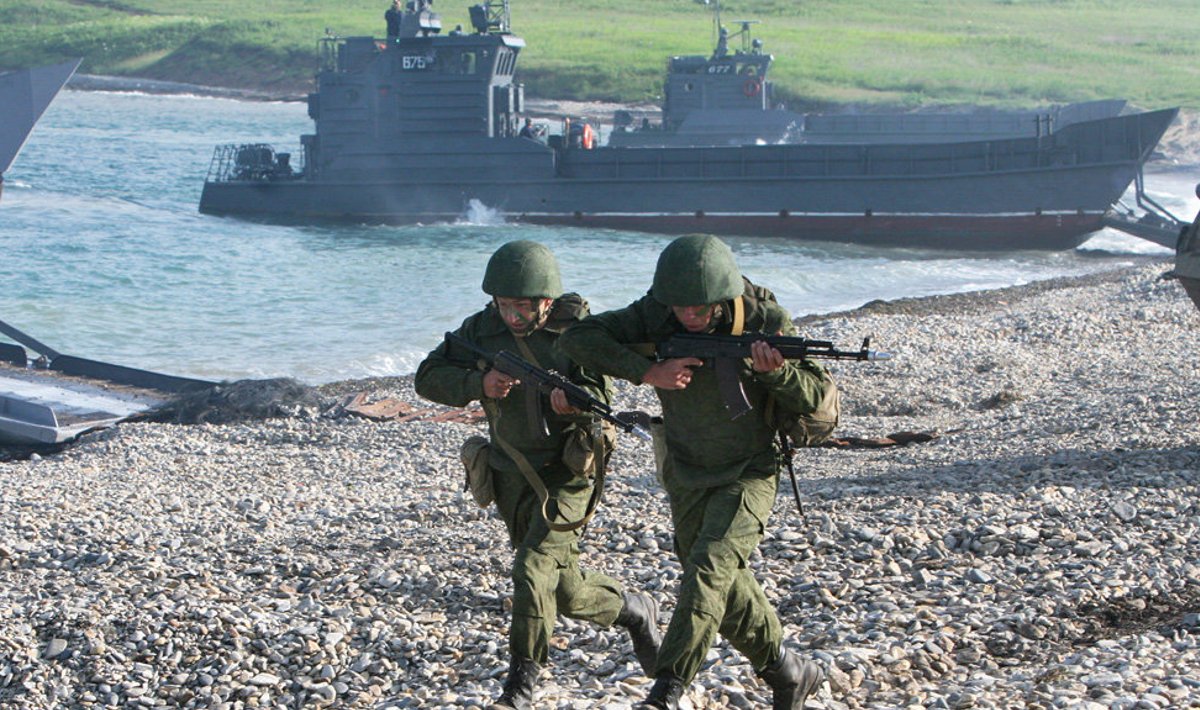 Mereväeõppused Vladivostokis 2010. aastal. Foto: Vitaliy Ankov / RIA Novosti archive