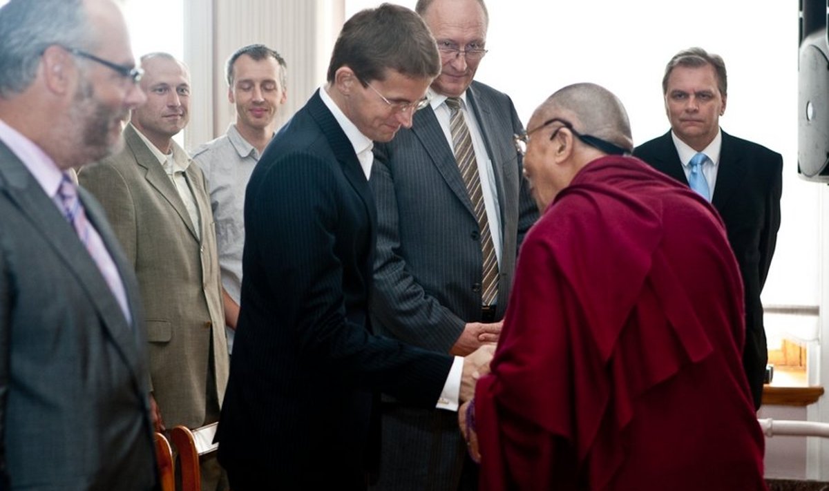Dalai-laama Eesti riigijuhtidega kohtumas