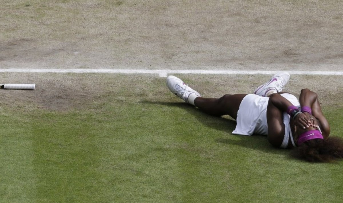 Serena Williams ei suuda uskuda Wimbledoni viienda tiitli võitmist
