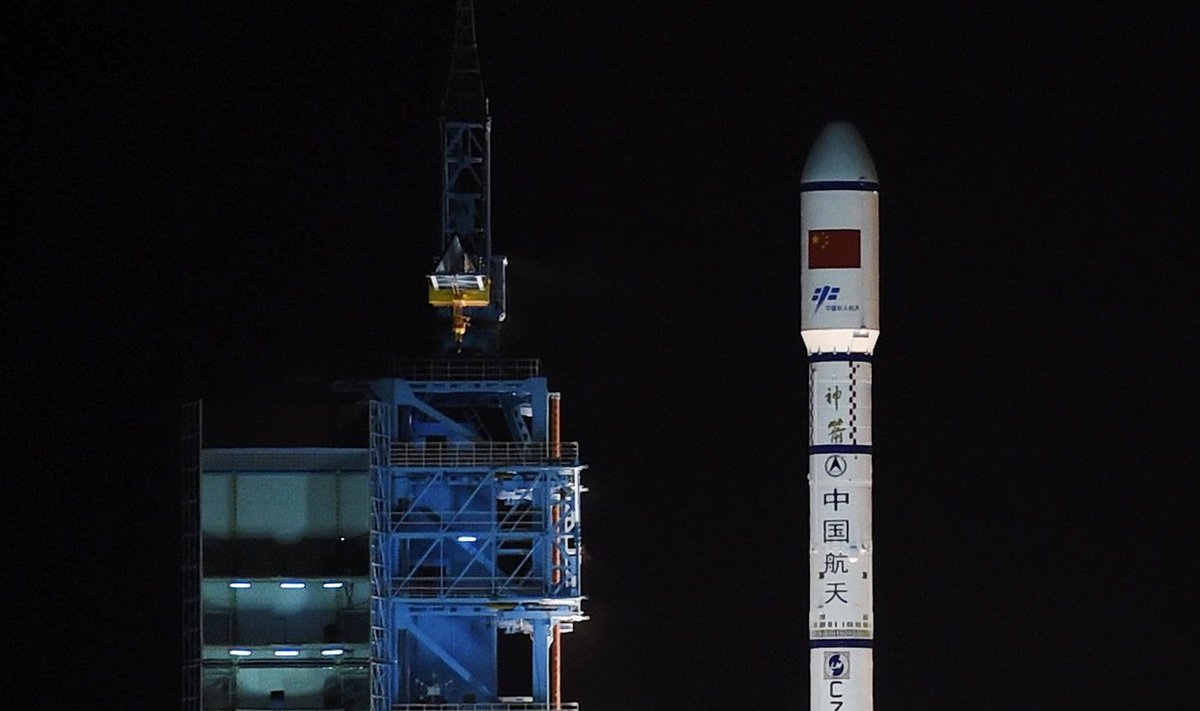 Start! Nii alustas Tiangong-2 teekonda orbiidile.