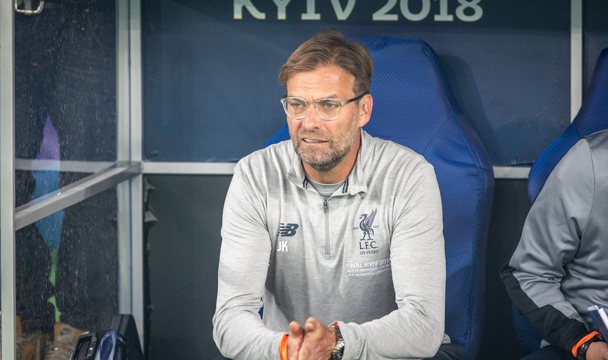 Liverpooli peatreener Jürgen Klopp.