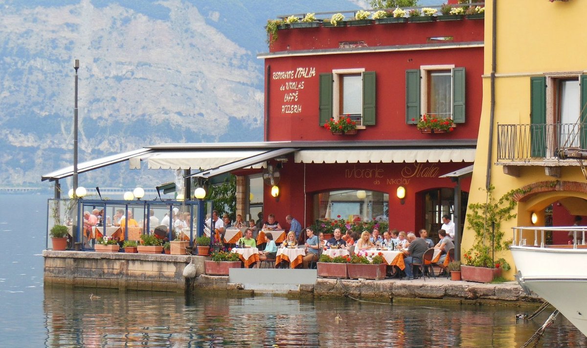 Garda järv, Itaalia