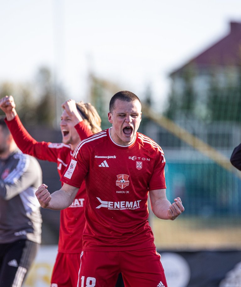 Harju JK Laagri mängijad said sel hooajal esimest korda südamest rõõmustada.