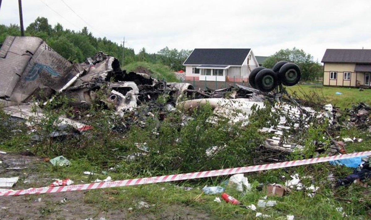 Lennuõnnetus Karjalas