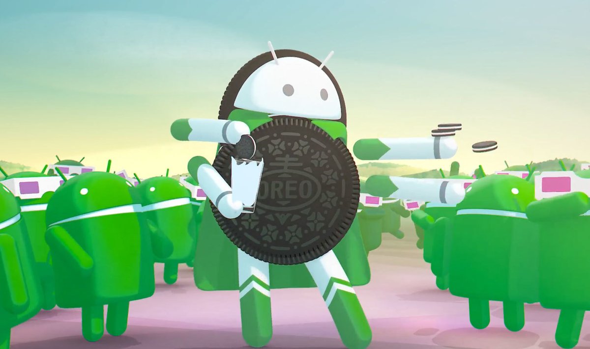 Illustreeriv pilt Androidi võitlusest nurjatute äppidega. (Foto: Google)
