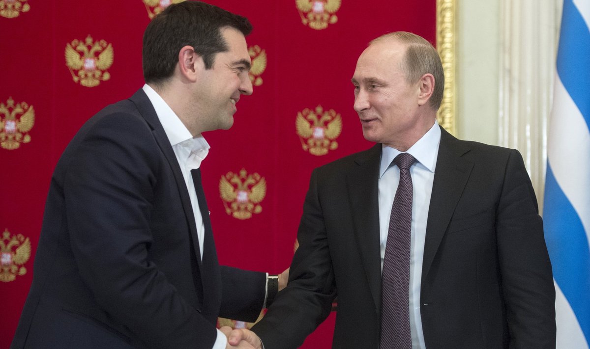 Tsipras ja Putin