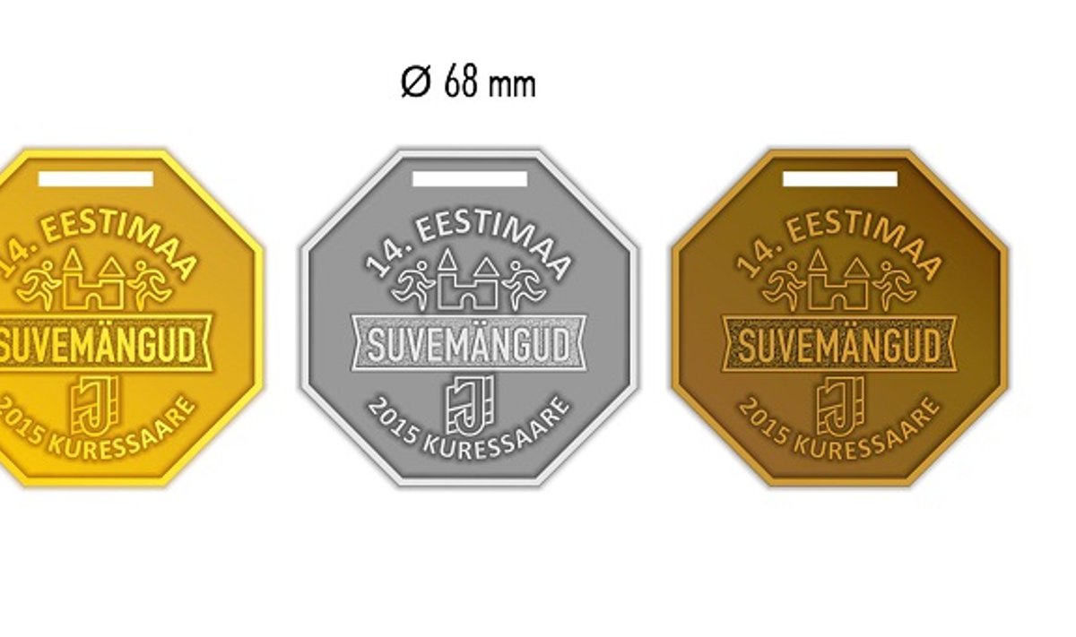 Eestimaa Suvemängude medalid 2015