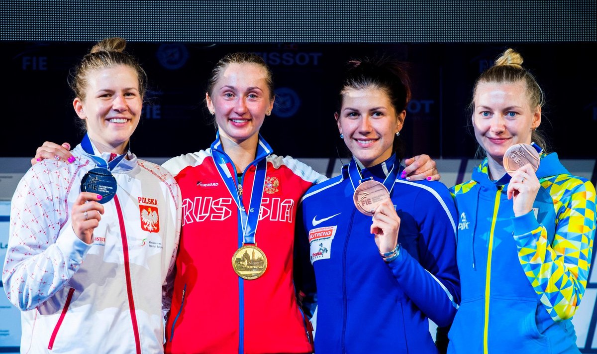 Julia Beljajeva võitis MMil pronksmedali