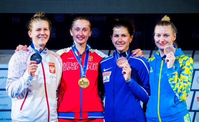 Julia Beljajeva võitis MMil pronksmedali