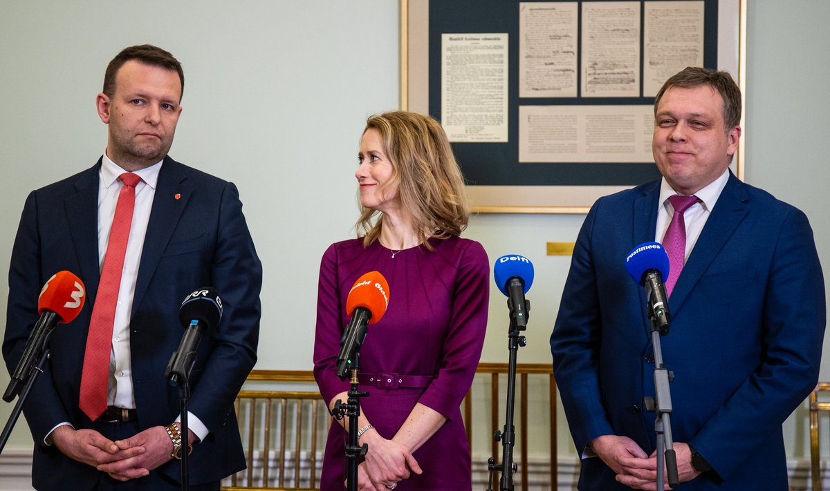 Kuhu on kadunud Eesti 200 juht Lauri Hussar, kes oli pildil vaid koalitsiooniläbirääkimiste alguses?