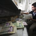 Iraani valitsus tsenseeris riaali valuutakurssi näitavad veebilehed