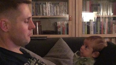 ARMAS VIDEO | Rootsis elav eestlasest isa õpetab oma kahekuusele lapsele õ-tähe hääldamist ja viimasel tuleb see üllatuslikult hästi välja