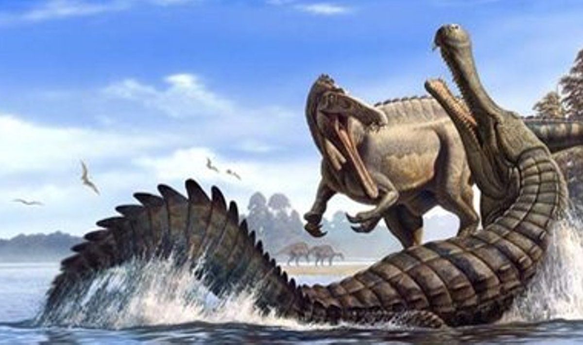 Metaan aitas dinosaurused hiidkrokodillide üle triumfeerimisel hädast välja. Foto Wikimedia Commons
