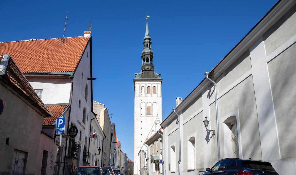 Tallinn, 01.04.2020. Vanalinn
