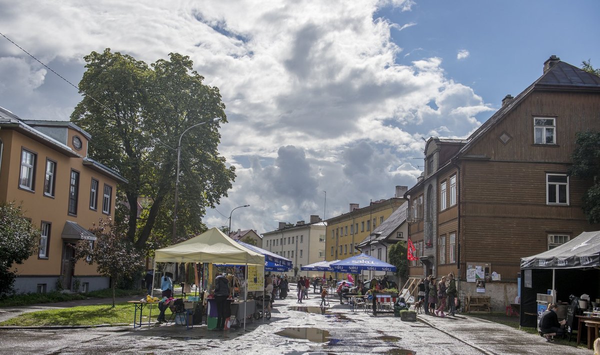 Tallinna kesklinna asumites võib leida palju kallihinnalisi tehinguid just vanemate korteritega. Foto Uuest Maailmast on illustratiivne.
