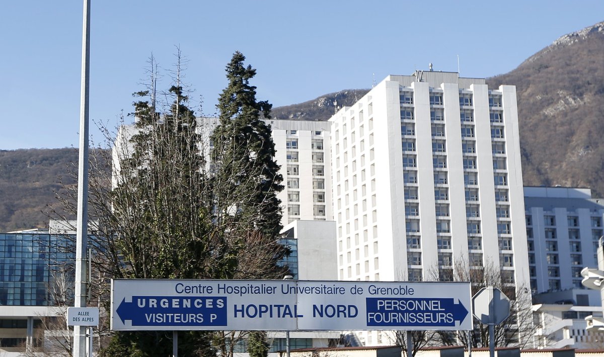General view of  the CHU Nord hospital in Grenoble, French Alps, where retired seven-times Formula One world champion Michael Schumacher is hospitalized after a ski accident