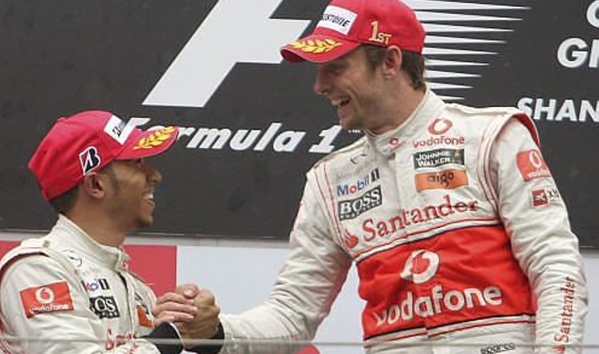 Lewis Hamilton ja Jenson Button, McLaren