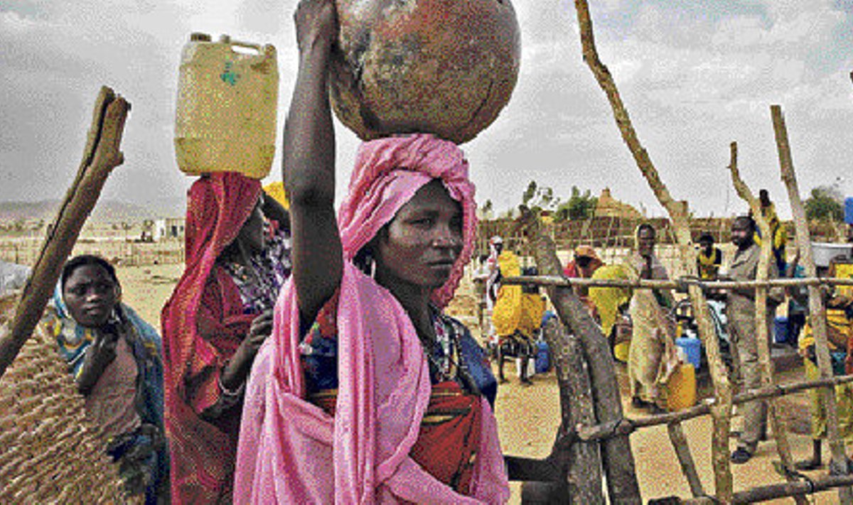 Darfuri pagulased tänavu suvel Ida-Tšaadi Djabali põgenikelaagris. Sudaanist on Tšaadi põgenenud hinnanguliselt 250 000 inimest.