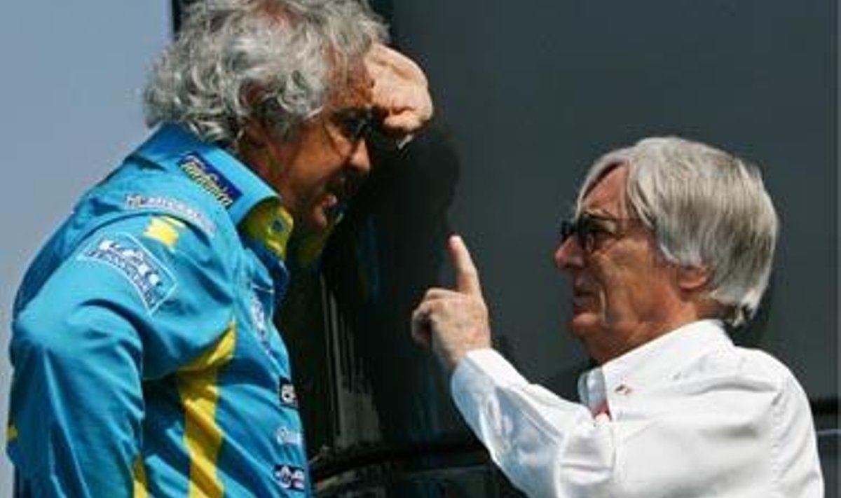 Flavio Briatore ja Bernie Ecclestone