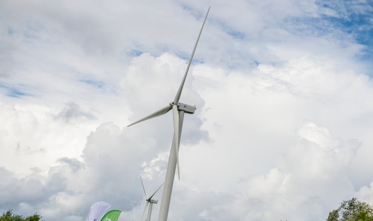 Nelja Energia tuulepark Paldiskis.