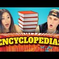 VIDEO: Mis saab siis, kui teismelistele entsüklopeediad kätte anda?