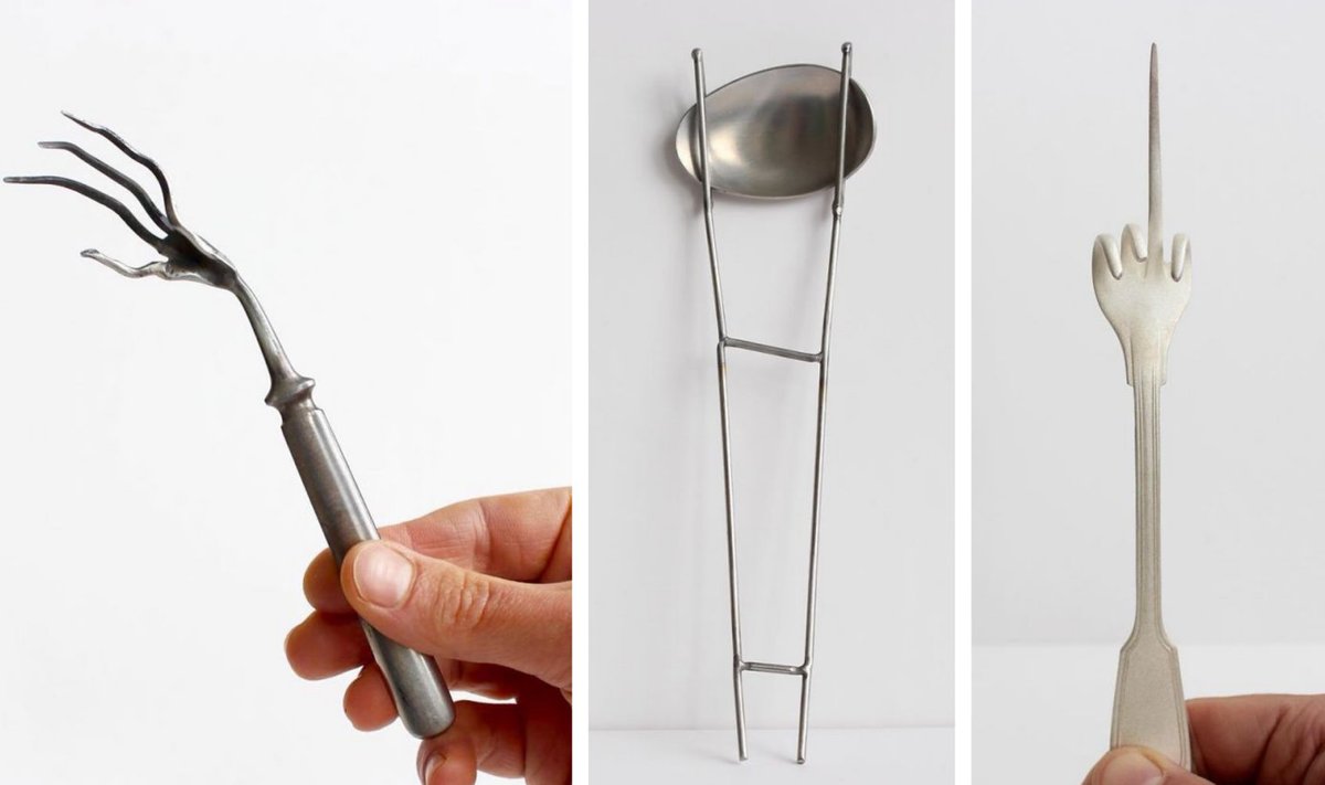 Hollandi disainerid disainivad ja hindavad ümber nuge ja kahvleid, millega tulevikus head ja paremat süüa!