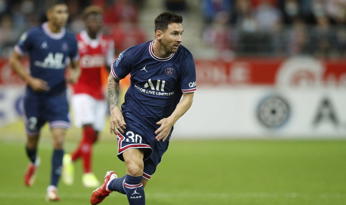 Lionel Messi sai esmakordselt oma oskusi näidata PSG mängijana.