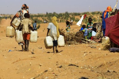 Sudaani sisepõgenikud, kes on pagenud Darfuri sõja tõttu.