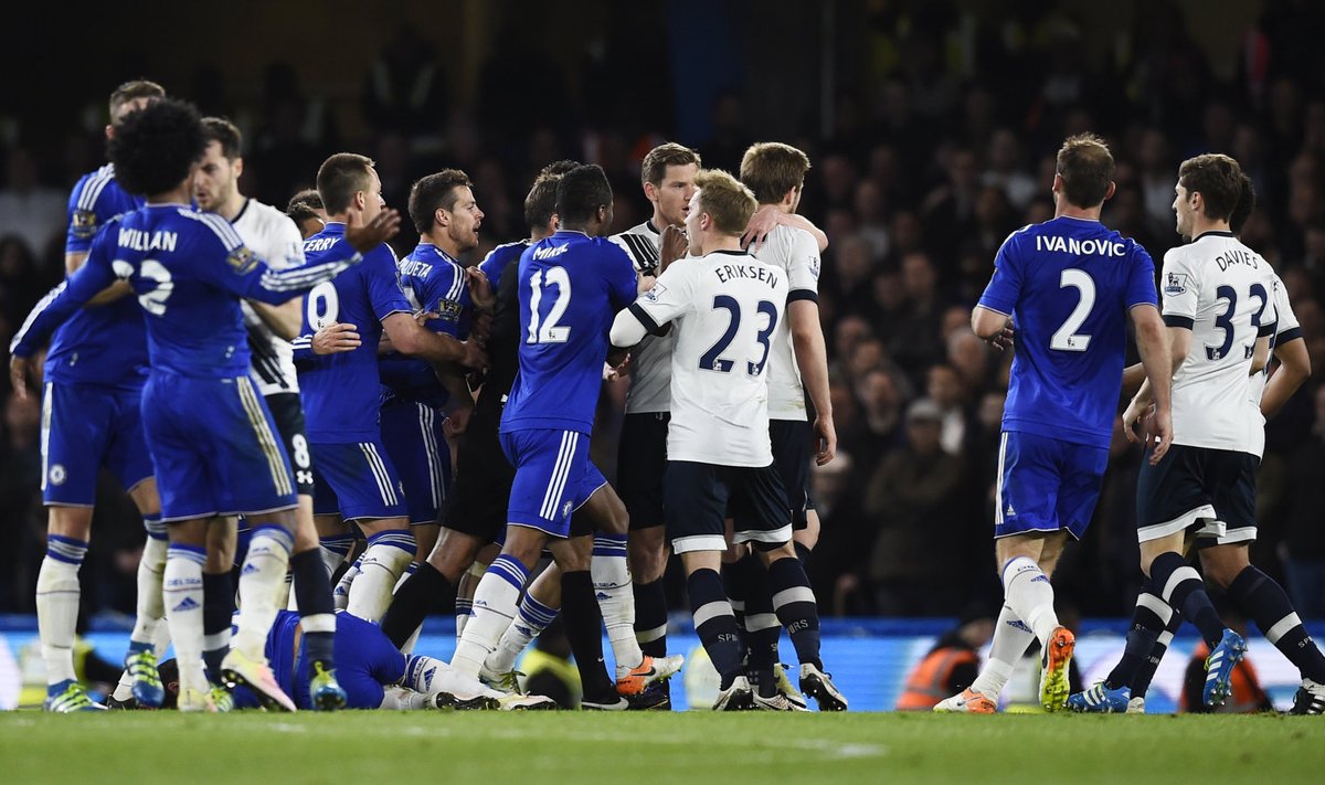 Chelsea - Tottenhami duell kujunes väga tuliseks