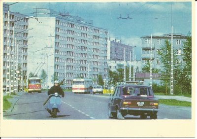 Liiklus Vilde teel 1976. aastal.