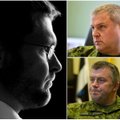 Ossinovski kaitsejõudude esindajatest odinlaste seas: lugupeetud Riho Terras ja Meelis Kiili, aitab pressiesindajate tanki lükkamisest
