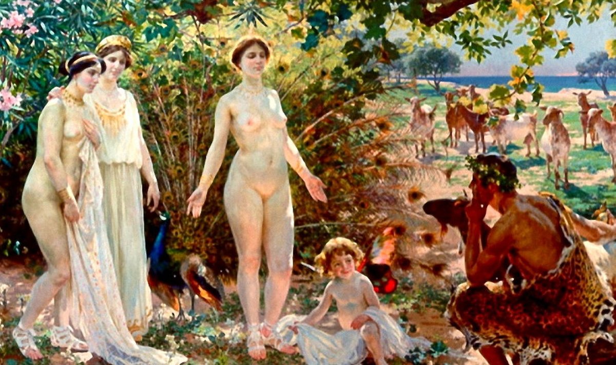 Parise valik. Kunstnik Enrique Simonet, 1904