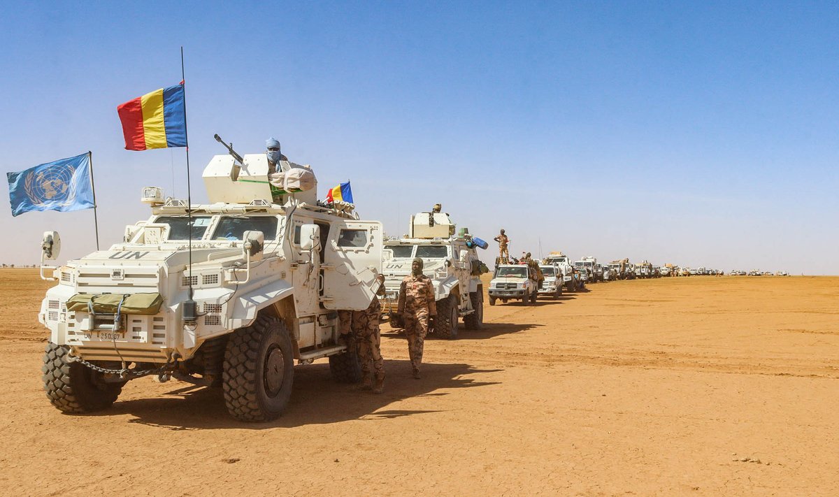 ÜRO missiooni kaasatud Tšaadi sõdurid Malis