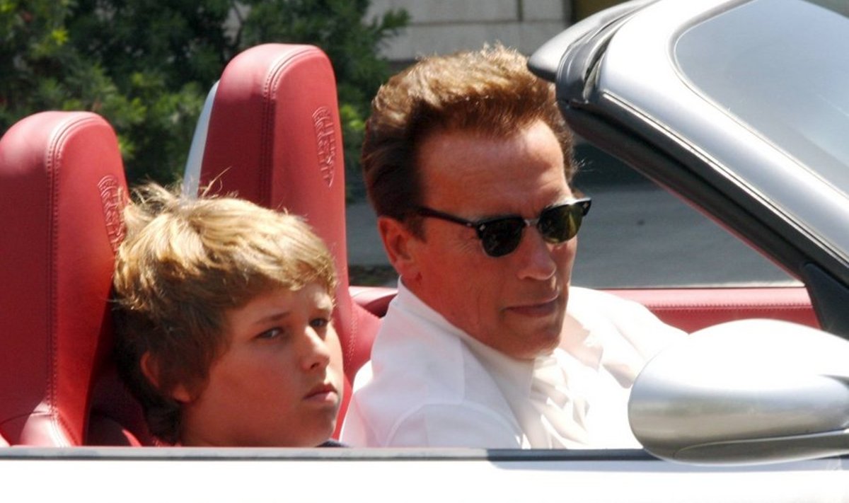 Christopher ja Arnold Schwarzenegger