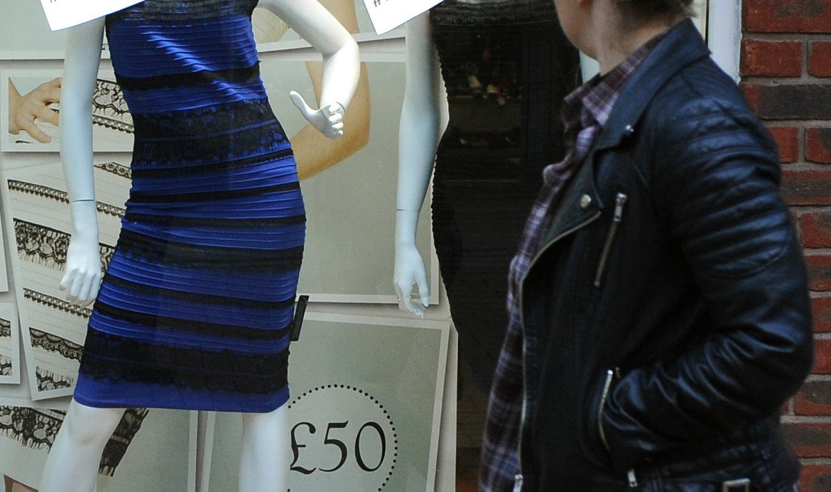 Küsimus jääb, kas te näete seda kleiti sinise ja mustana või valge ja kuldsena?