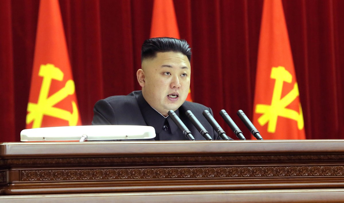 Põhja-Korea liider Kim Jong-un
