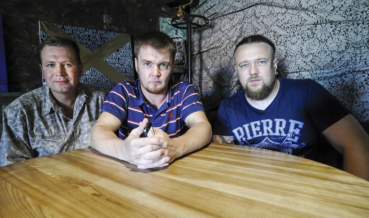 Kameradi juhatuse liikmed (vasakult) Pavel Stimmer, Daniil Galitski ja Dmitri Šutov