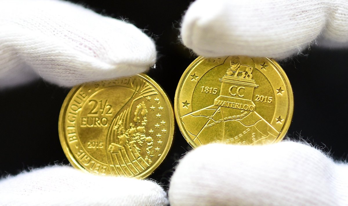 Belgia, Euro, münt